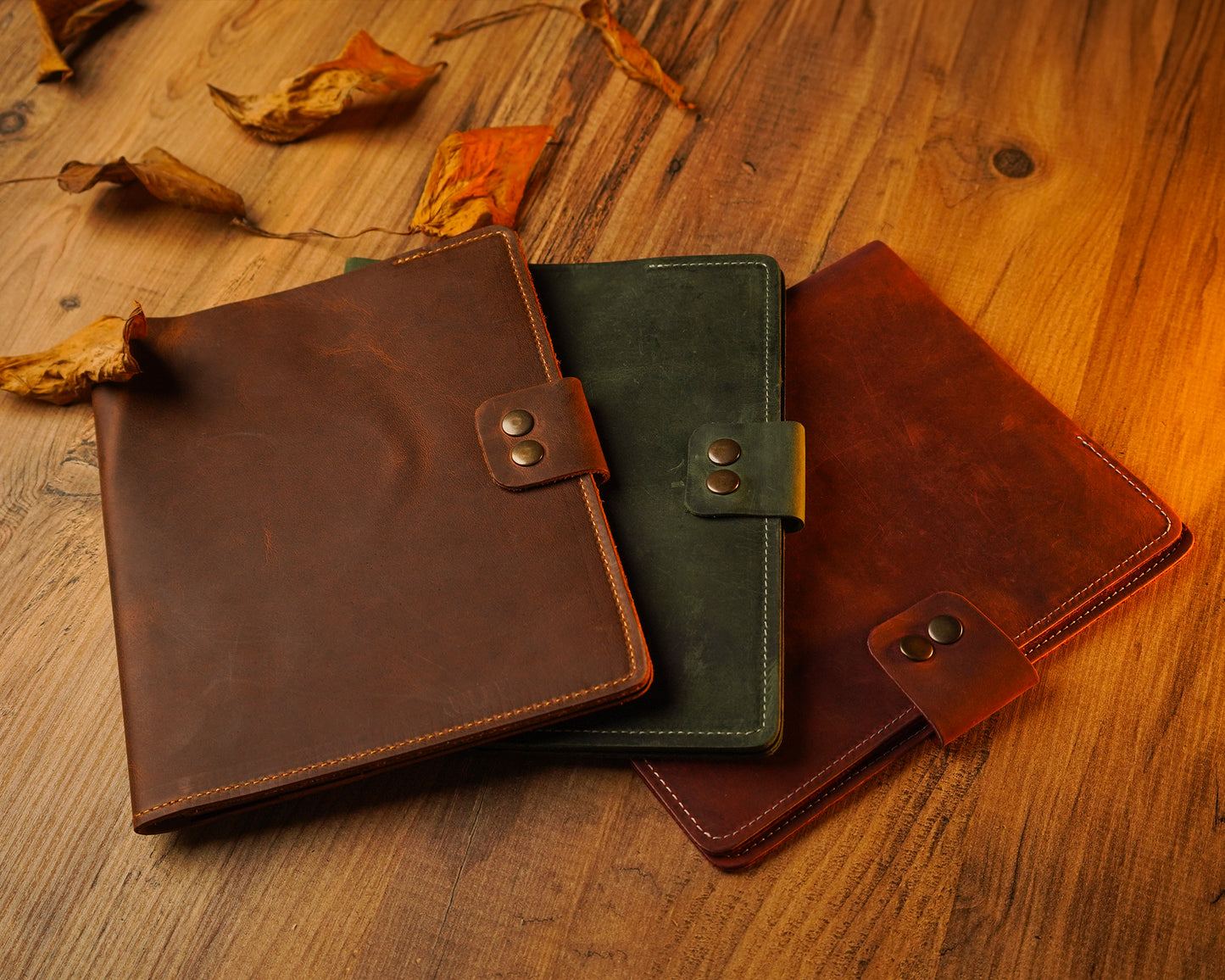 Personalized Leather Portfolio